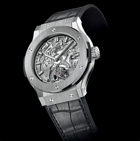 The Perfect Watch for Every Occasion: Hublot Classic Fusion Tourbillon Cathedral Black Magic
